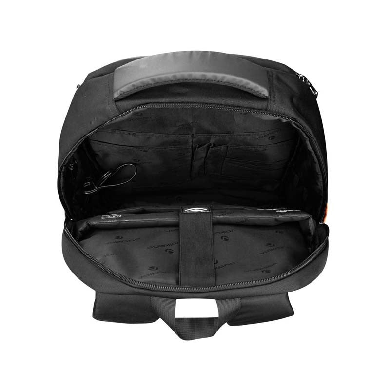 Volkano Atlanta Series 15.6 Inch Laptop Backpack - Black - Black