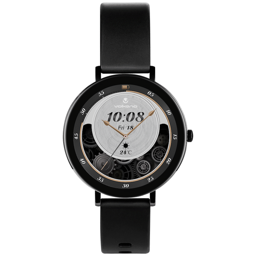 Volkano Aurora Series Ladies Smart Watch - Black - Black - Wearables
