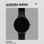 Volkano Aurora Series Ladies Smart Watch - Black - Black - Wearables