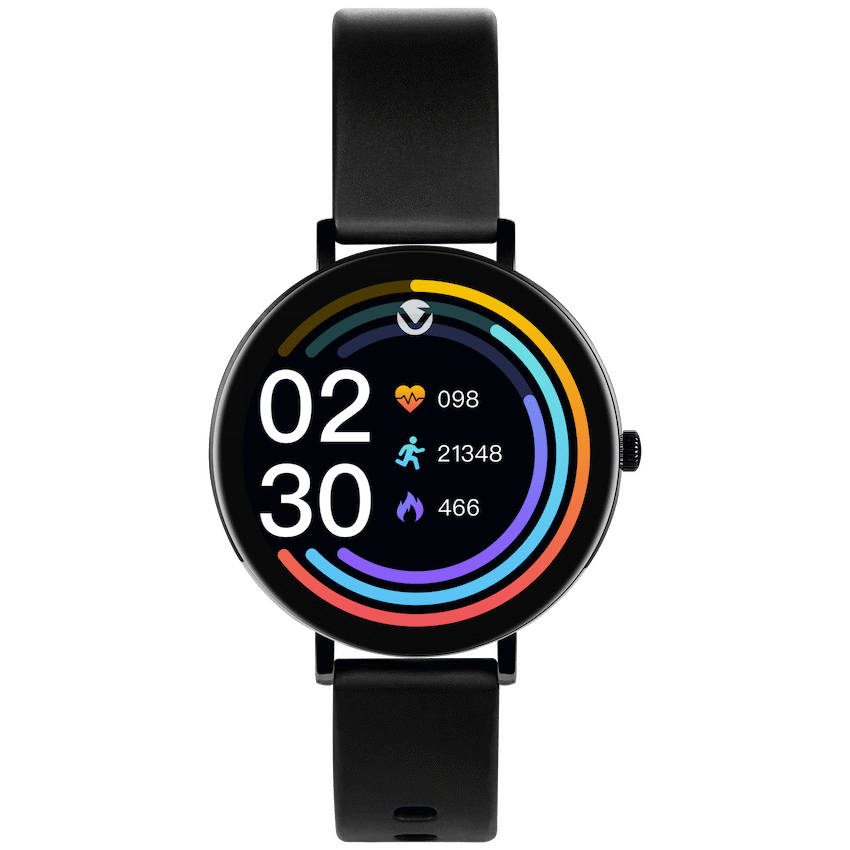 Volkano Aurora Series Ladies Smart Watch - Black - Black - Wearables