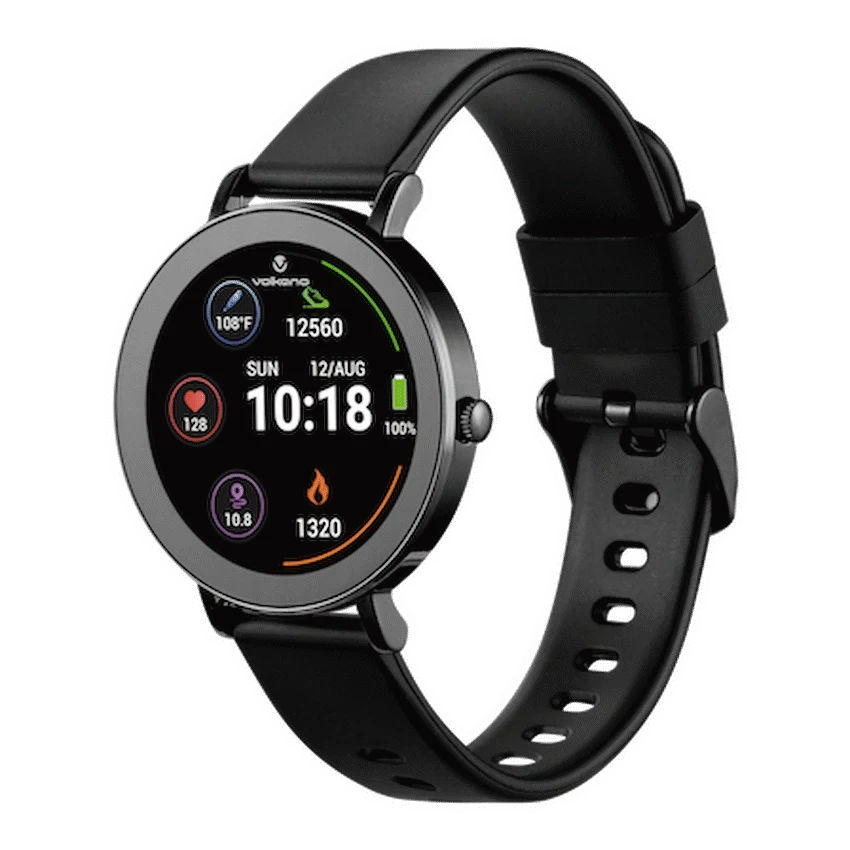 Volkano Aurora Series Ladies Smart Watch - Black - Black - Wearables