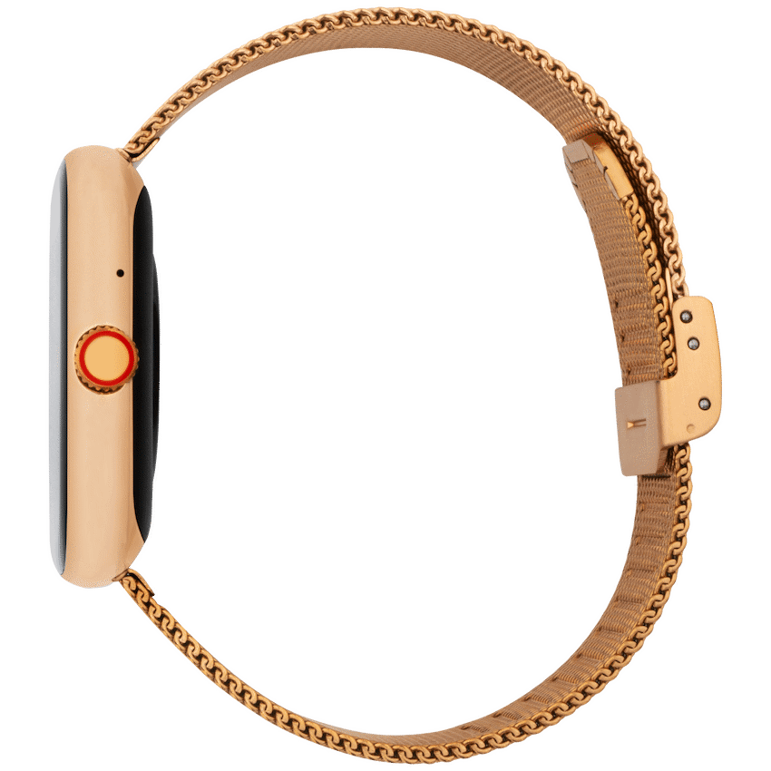 Volkano Ayla Collection Smartwatch with Milanese Strap - Gold - Wearables