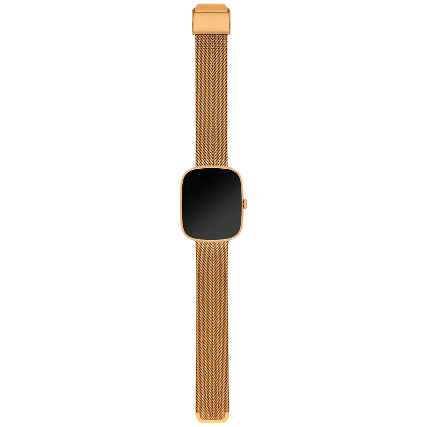 Volkano Ayla Collection Smartwatch with Milanese Strap - Gold - Wearables