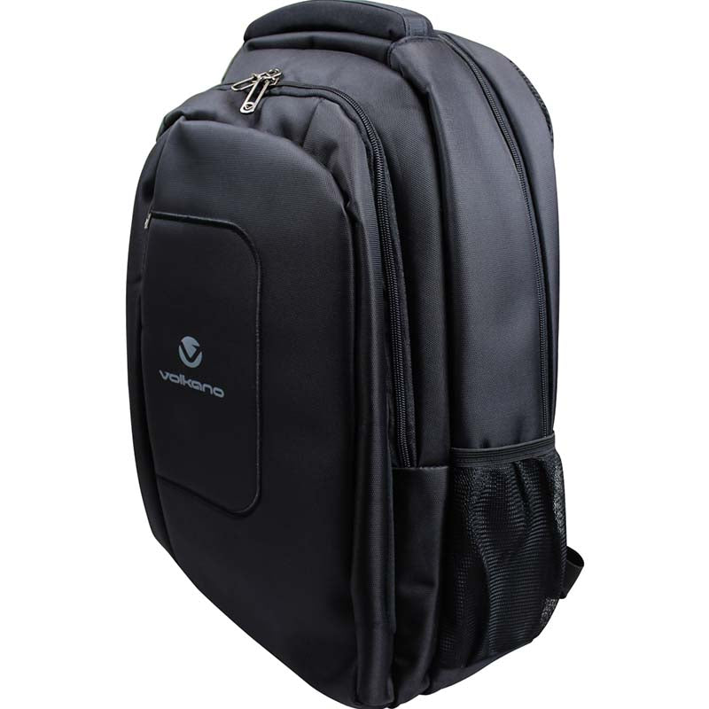 Volkano Bolt Series Laptop or School Backpack - Black