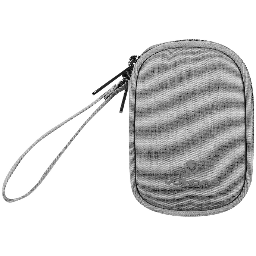 Volkano Cable Organiser Small - Grey - Grey - Bags
