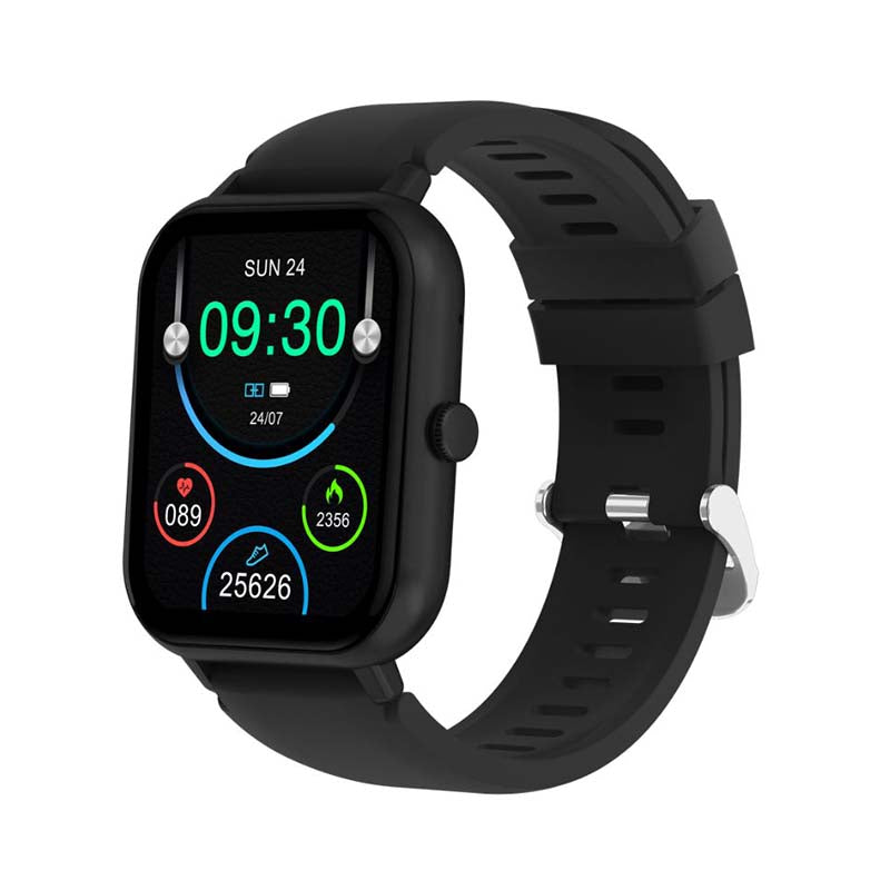 Volkano Chroma Series Smartwatch - Black - Black