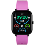 Volkano Chroma Series Smartwatch with Flamingo Pink Strap - Pink - Wearables