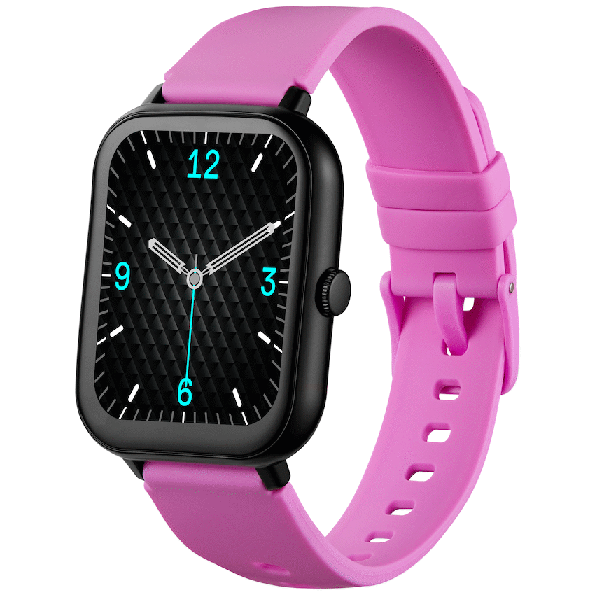 Volkano Chroma Series Smartwatch with Flamingo Pink Strap - Pink - Wearables
