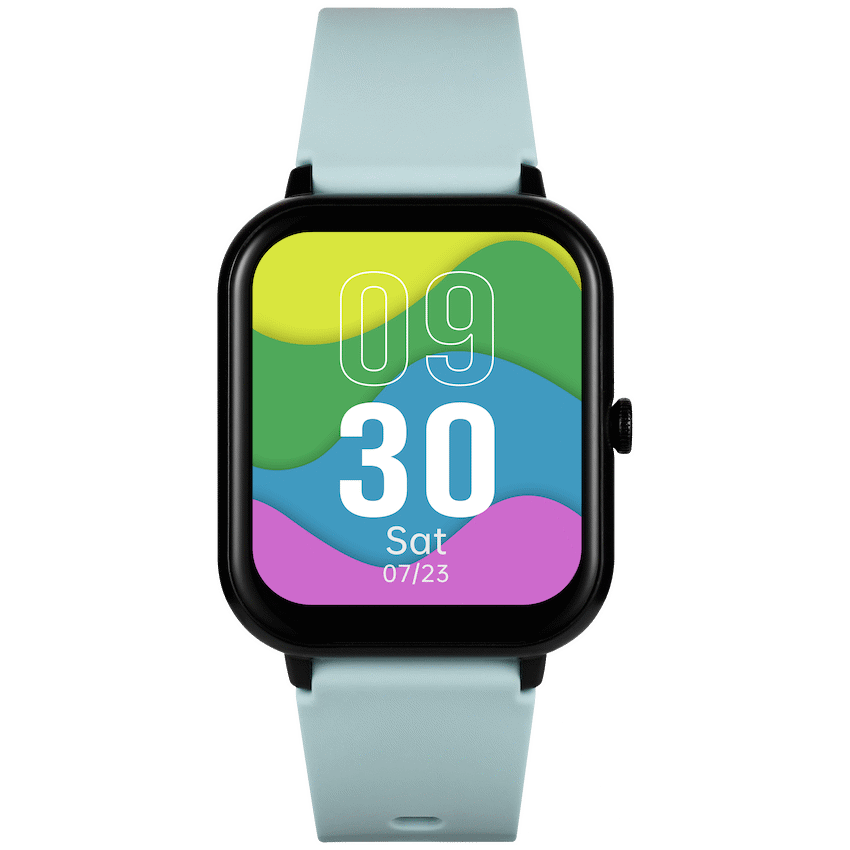 Volkano Chroma Series Smartwatch with Teal Strap - Teal - Wearables