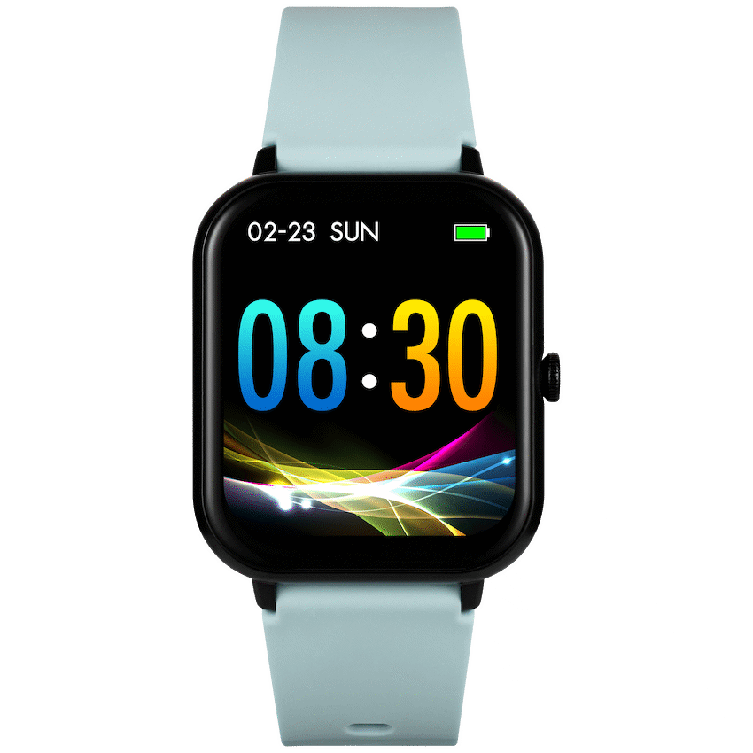Volkano Chroma Series Smartwatch with Teal Strap - Teal - Wearables