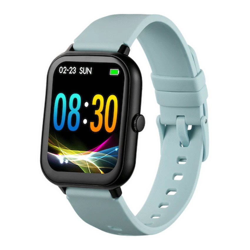 Volkano Chroma Series Smartwatch with Teal Strap - Teal - Wearables