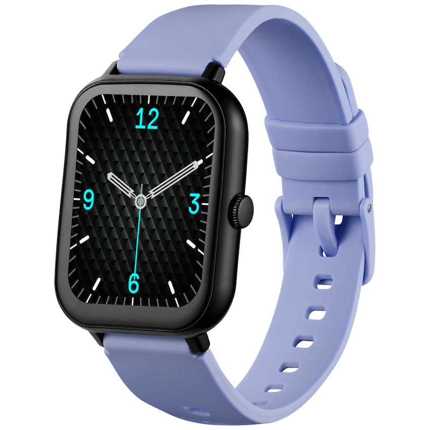 Volkano Chroma Series Smartwatch with Ultramarine Strap - Purple - Wearables