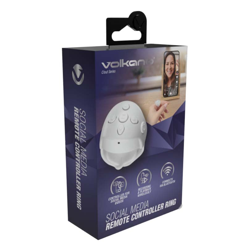 Volkano Clout Series Social Media Remote Controller Ring