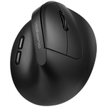 Volkano Curve Series Ergonomic Bluetooth Wireless Mouse - Black - Black - Computer Peripherals