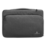 Volkano Deluxe 15.6’’ Laptop Sleeve - Charcoal - Charcoal - Bags