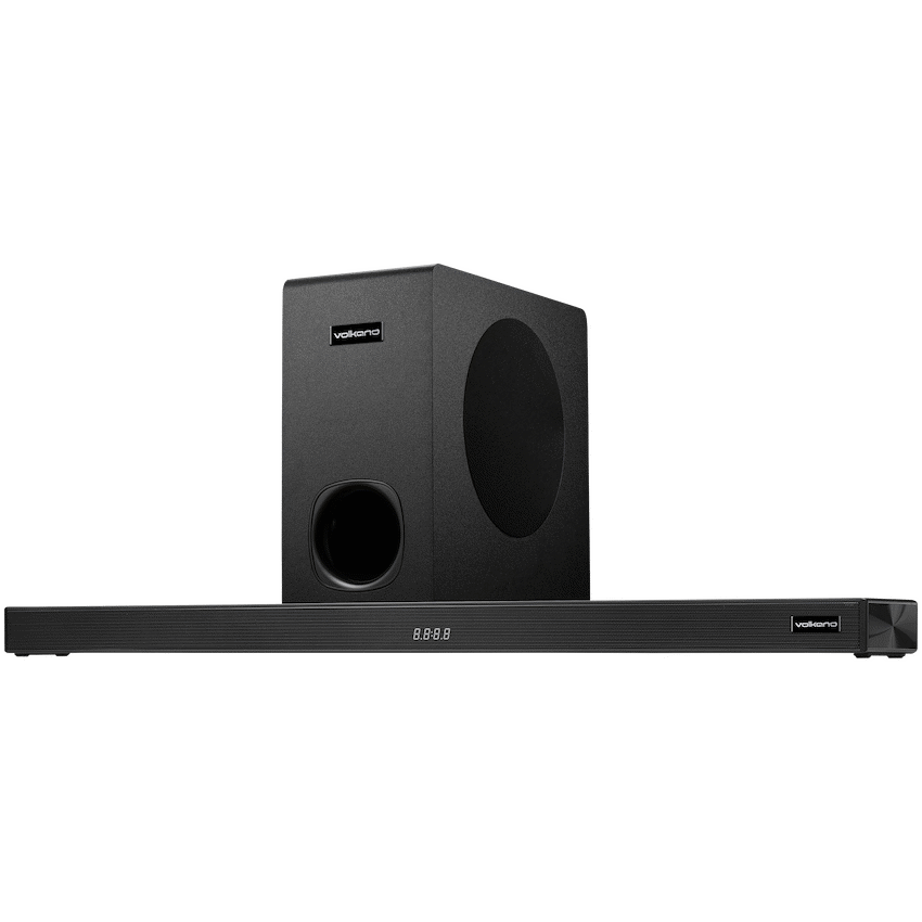 Volkano Dynasty (120W) Soundbar & Wireless Subwoofer - Black - Audio