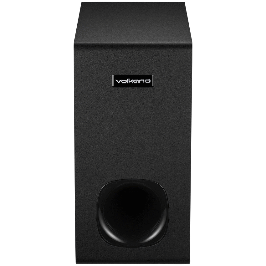 Volkano Dynasty (120W) Soundbar & Wireless Subwoofer - Black - Audio