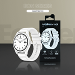 Volkano Eon Series Bluetooth Calling AMOLED Smartwatch - White - White - Wearables