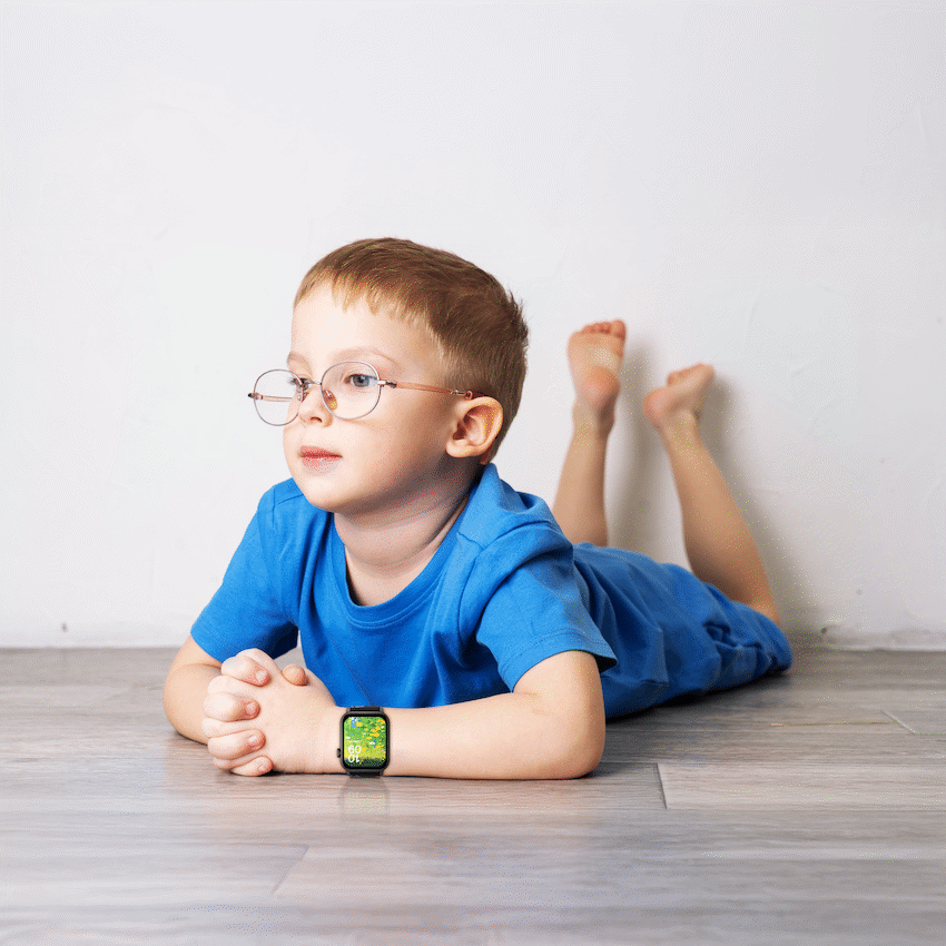 Volkano Fizz Kids Watch - Black - Black