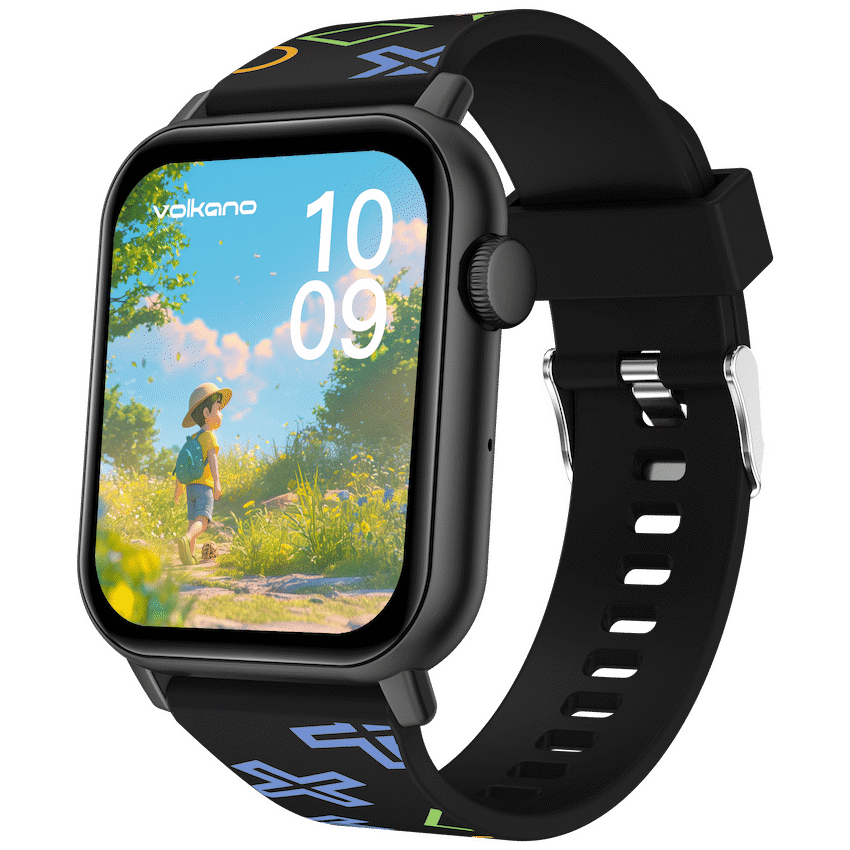 Volkano Fizz Kids Watch - Black - Black