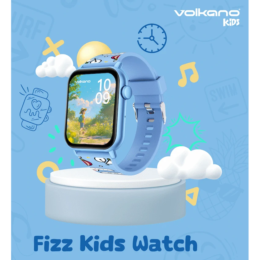 Volkano Fizz Kids Watch - Blue - Blue