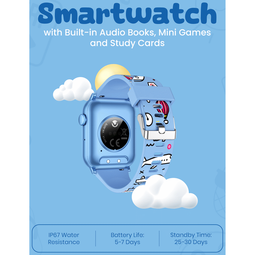 Volkano Fizz Kids Watch - Blue - Blue