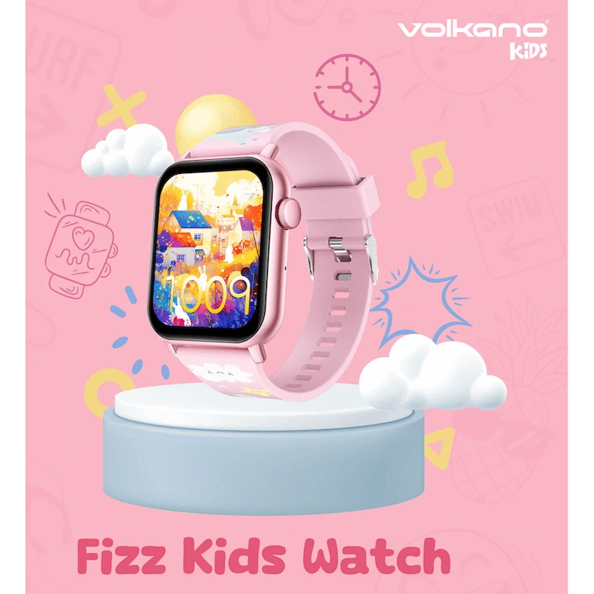 Volkano Fizz Series Smartwatch - Pink - Pink