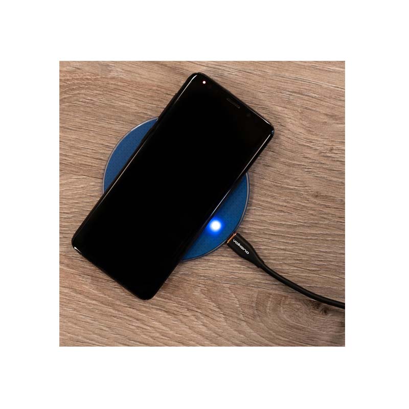 Volkano Flexi Series 18W USB to Micro USB 1.5M - Black - Black