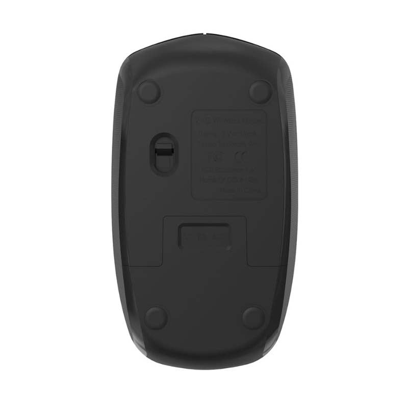 Volkano Focus Series 2.4Ghz Wireless Mouse - Black - Black