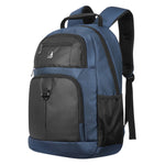 Volkano Franklin Series 15.6’’ Backpack in Navy/Black - Black / Blue
