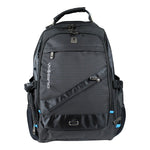 Volkano G-Unit Backpack - Black/ Grey/ Turquoise - Black