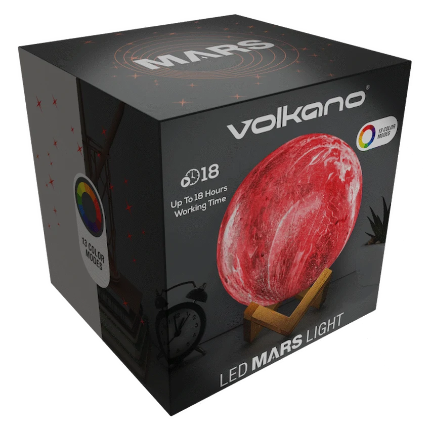 Volkano Galactic Series Mars Light - Lighting