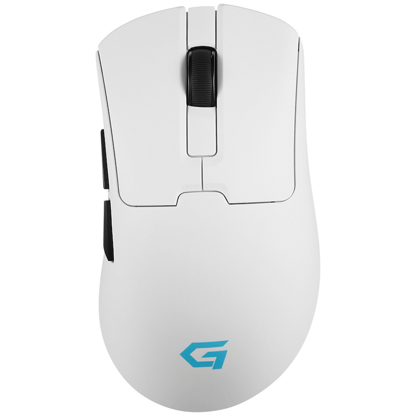 Volkano gaming Arc Ultra-Lightweight Rechargeable Gaming Mouse - White - White - Gaming