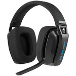 Volkano gaming Eclipse X1 Tri-mode Ultra Lightweight Gaming Headphones - Black - Black - Audio