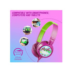 Volkano Girls Unicorn Kiddies Headphones - Pink