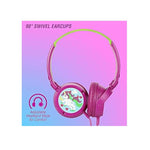 Volkano Girls Unicorn Kiddies Headphones - Pink