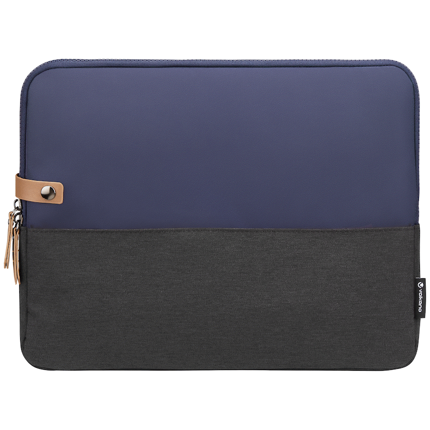 Volkano Graco 15.6’’ Laptop Sleeve - Navy Grey - Navy - Bags