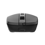 Volkano Granite Series Rechargeable Wireless Mouse - Black - Black