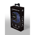 Volkano Halo Series Smartwatch with Bluetooth Calling - Denim Blue - Denim Blue - Wearables
