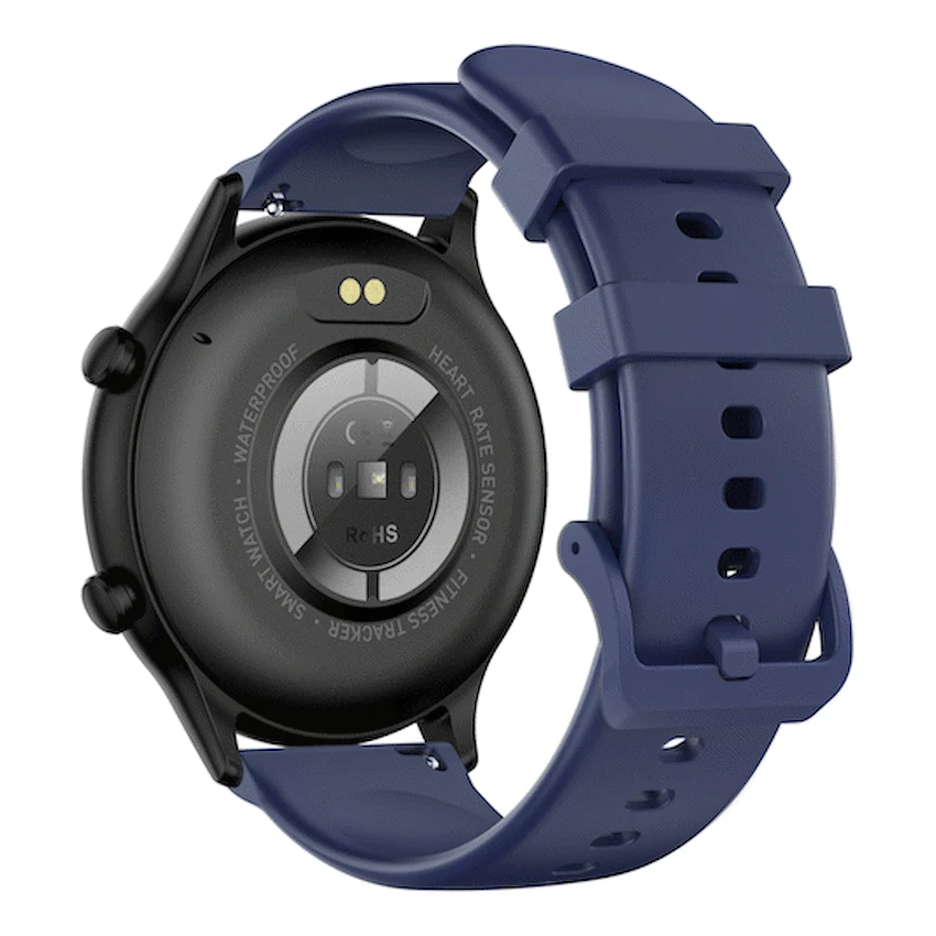 Volkano Halo Series Smartwatch with Bluetooth Calling - Denim Blue - Denim Blue - Wearables