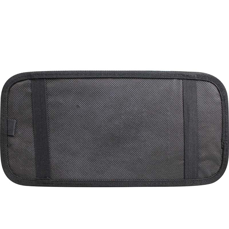 Volkano Iron Series Sun Visor CD Holder 12 Discs - Black