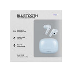 Volkano Jupiter Series True Wireless In-Ear Earphones - Pastel Blue - Blue
