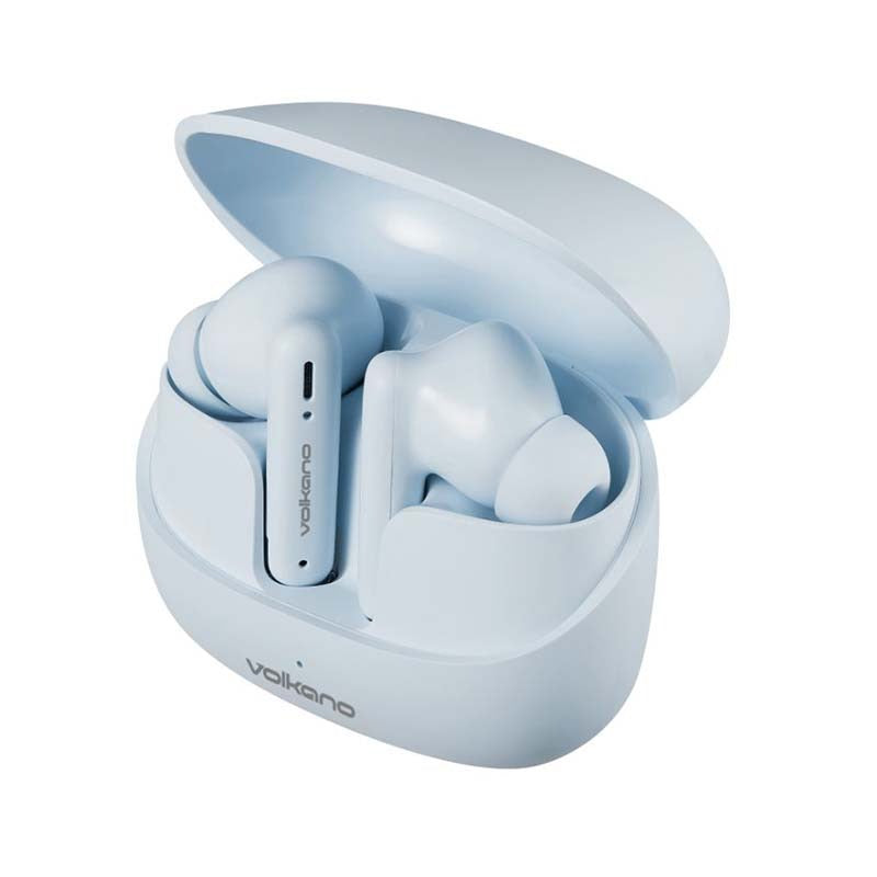 Volkano Jupiter Series True Wireless In-Ear Earphones - Pastel Blue - Blue