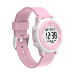 Volkano Kids Digital Watch with Apple Find My - 3ATM Waterproof (Anti-Lost) - Pink - Pink