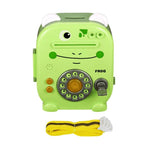 Volkano Kids Frog Series Money Saving Vault - Green - Green