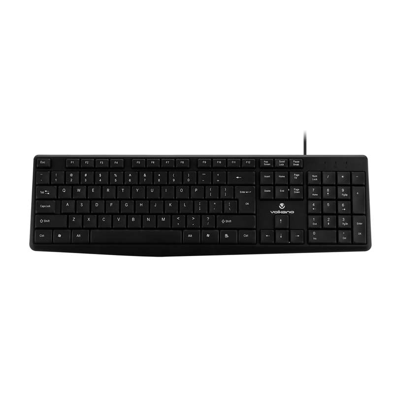 Volkano Krypton Wired Keyboard & Mouse Combo
