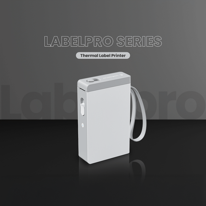 Volkano LabelPro Series Thermal Label Printer - White - White - Mobile Accessories