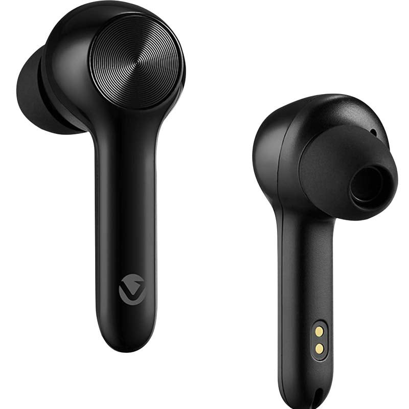 Volkano Libra Series True Wireless Earphones & Charging Case - Black