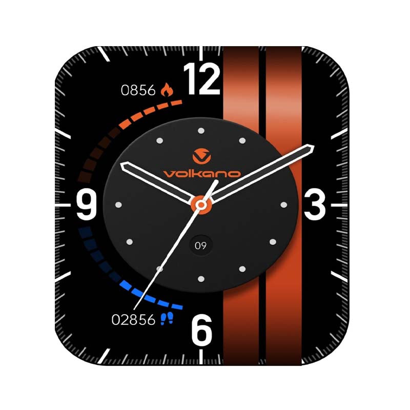Volkano Life Series Smart Watches - Black - Black