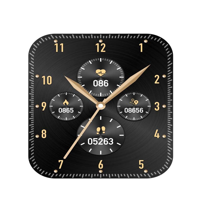 Volkano Life Series Smart Watches - Black - Black